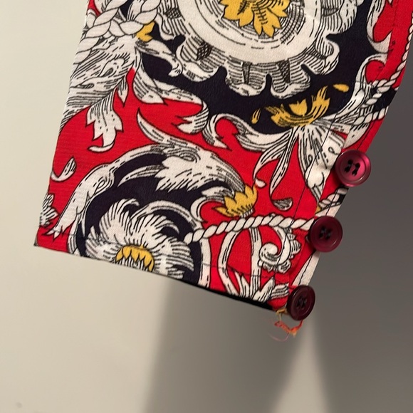 Vintage Breckenridge size 12 nautical themed blouse 24-136 - Picture 3 of 10